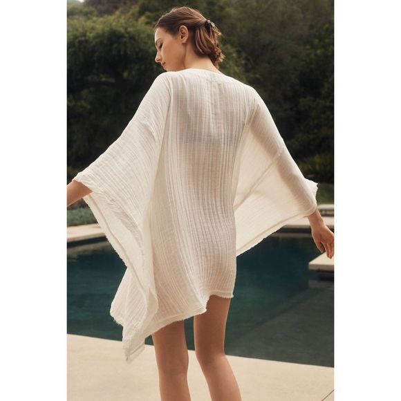 Anthropologie - Pintuck Tunic Cover-Up - Picture 3 of 9